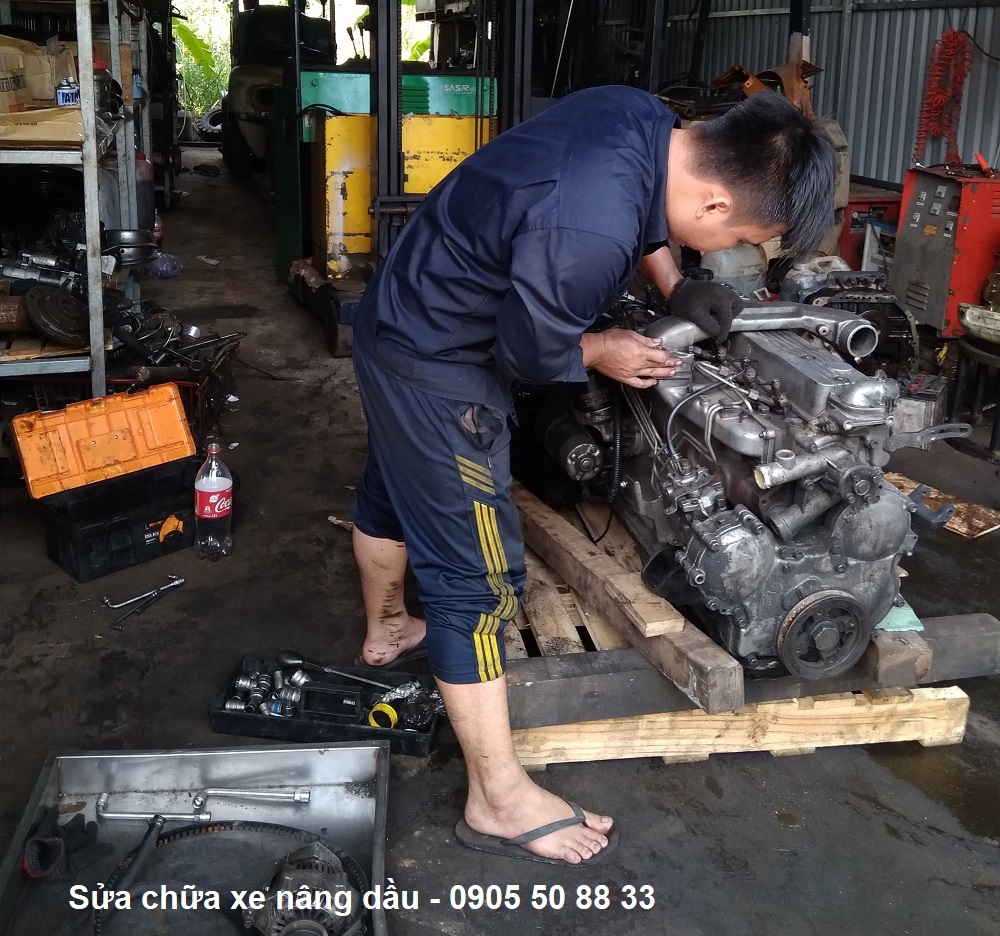 Sửa chữa xe nâng dầu tại Đà Nẵng, Quảng Nam, Huế, các tỉnh miền Trung